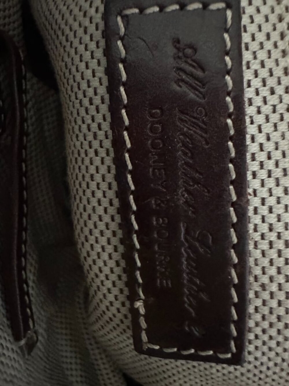Dooney & Bourke Black and brown purse - Picture 3 of 3